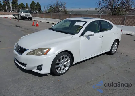 2012 Lexus Is 250 z USA, uszkodzony, nr VIN JTHBF5C23C5164477